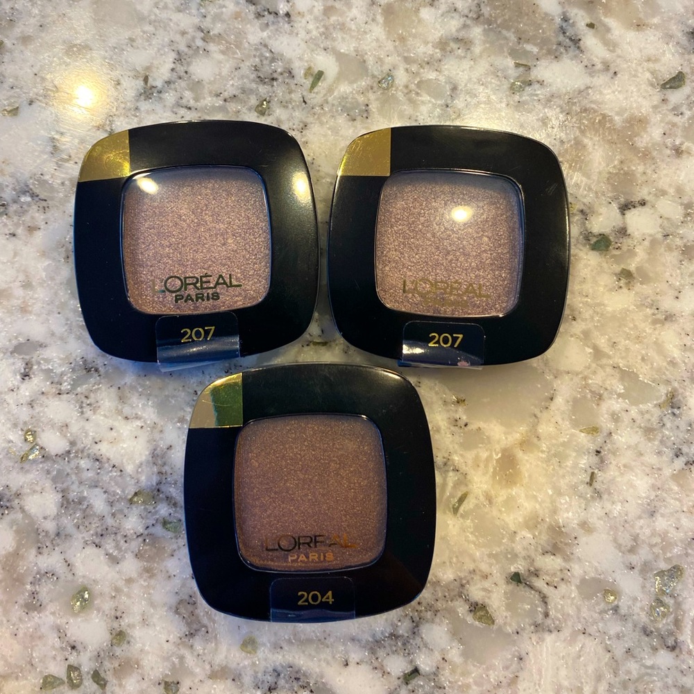 Set of 3 Loreal Paris Mono Eyeshadows - NEW!